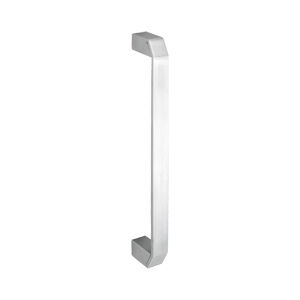 maniglia a tirante per porta / in acciaio inox / moderna / finitura spazzolata