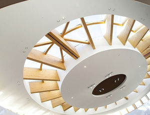 asse di legno massello