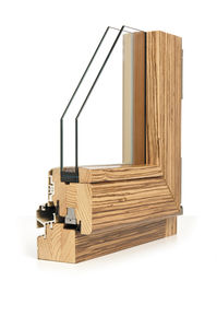 porta da interni / battente / in legno / in alluminio