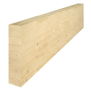 tronco in legno lamellare