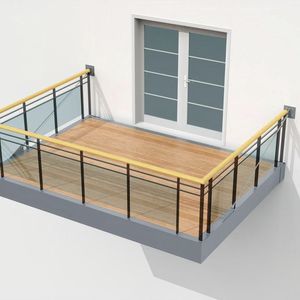 balcone a pannelli