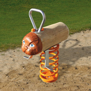 gioco a molla in legno