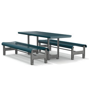 set tavolo e panca contemporaneo
