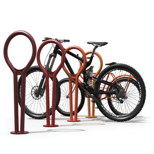rastrelliera per biciclette a pavimento