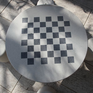 set tavolo e sedia contemporaneo