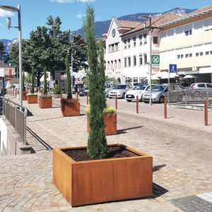 fioriera in acciaio COR-TEN®