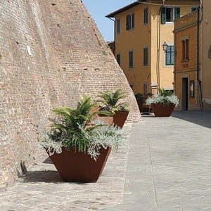 fioriera in acciaio COR-TEN®