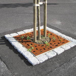 griglia per alberi quadrata