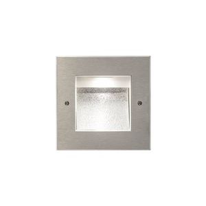 luce da incasso a muro / LED / quadrata / da esterno
