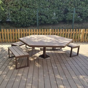 tavolo da picnic contemporaneo