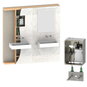 miscelatore con dispenser di sapone 1