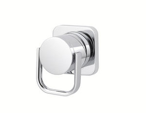miscelatore da doccia / in metallo cromato / temporizzato / da bagno