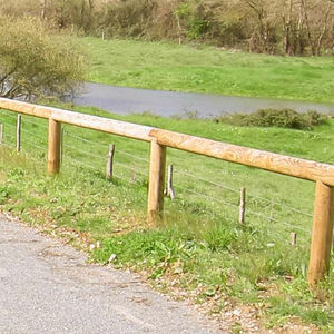 corrimano per passaggio di biciclette 1