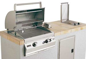 barbecue a gas