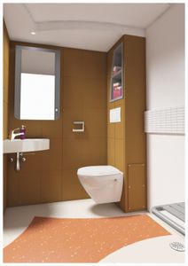 bagno moderno / contract / prefabbricato