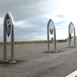 rastrelliera per biciclette in acciaio inox