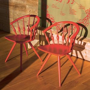 sedia classica / con braccioli / piedi standard / FSC