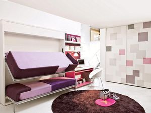 letto a scomparsa / a castello / singolo / moderno