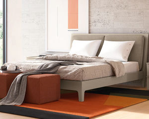 letto matrimoniale / moderno / in legno laccato