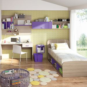 cameretta viola per bambino 1