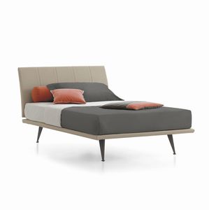 letto matrimoniale / singolo / moderno / imbottito