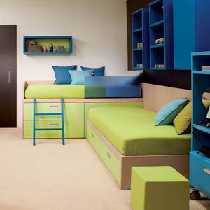 cameretta blu per bambini