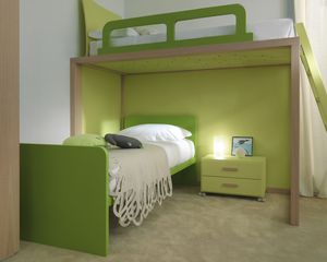 letto con letto estraibile