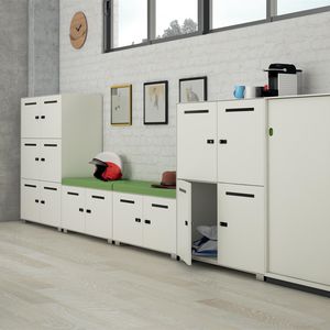 armadietto spogliatoio in acciaio / standard / per ufficio