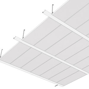 controsoffitto in acciaio galvanizzato / in acciaio inox / in pannelli / acustico