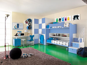 cameretta blu per bambini 1