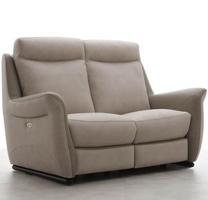 divano moderno / in pelle / 2 posti / 3 posti