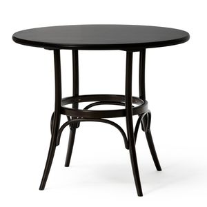 tavolo classico / in faggio / in legno curvato / tondo