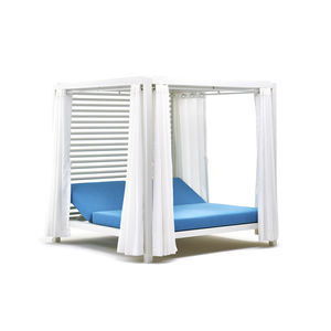 gazebo in alluminio / tetto in tela / per hotel