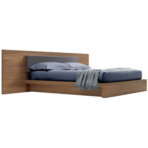 letto matrimoniale / moderno / con testiera imbottita / con comodini