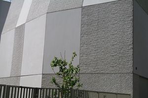 rivestimento di facciata in pannelli