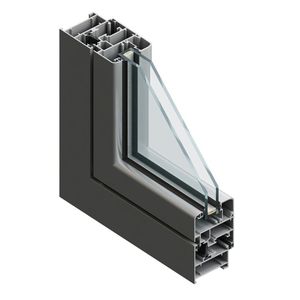 profilato per porte in alluminio