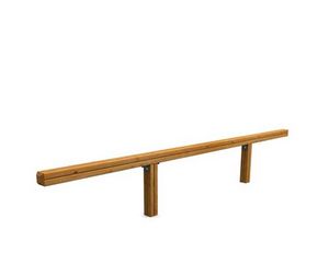 trave d'equilibrio per percorso vita