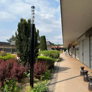 colonna luminosa contemporanea