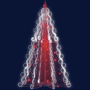 decorazioni natalizie luminose a LED