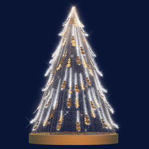 decorazioni natalizie luminose a LED