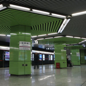 luce a sospensione / LED / lineare / in vetro opalescente