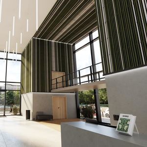 pannello acustico per controsoffitto