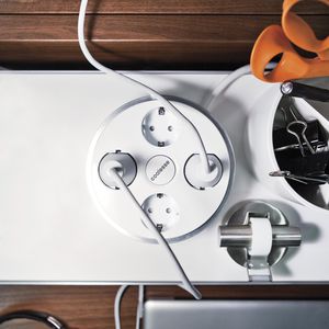 cavo di estensione di alimentazione elettrica quadruplo