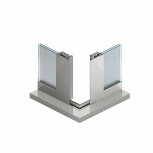profilato per porte in alluminio