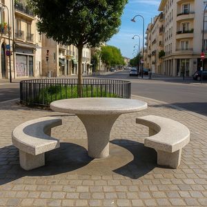 tavolo da picnic contemporaneo