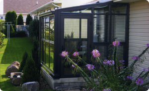 veranda in alluminio / tuttovetro