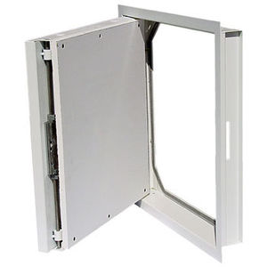 sportello d'ispezione per parete / per soffitto sospeso / quadrato / in acciaio inox
