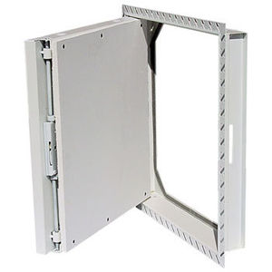 sportello d'ispezione per parete / per soffitto sospeso / quadrato / in acciaio inox