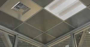 controsoffitto in metallo