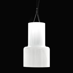 lampada a sospensione / moderna / in vetro opalescente / LED